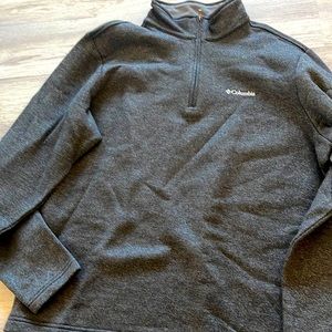 Columbia XL half zip sweater